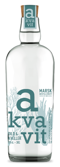 Billede af Marsk Akvavit 38% 0,7 L 
Dild & kveller