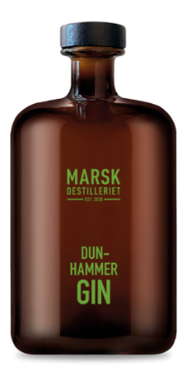 Billede af Marsk gin Dunhammer - 40 % alc   0,7 ltr