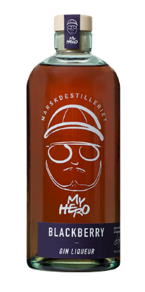 Billede af Marsk Gin Likør Brombær - 20% alc. 0,7 ltr